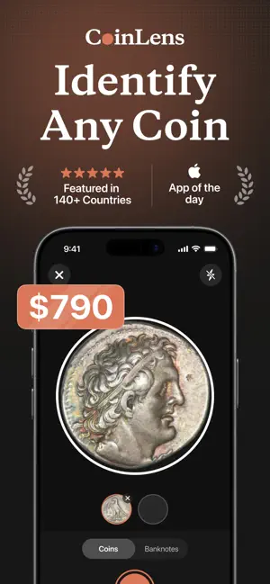 CoinLens AI: Coin Identifier screenshot 1