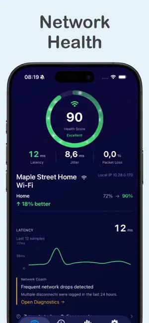 Network Monitor + screenshot 1