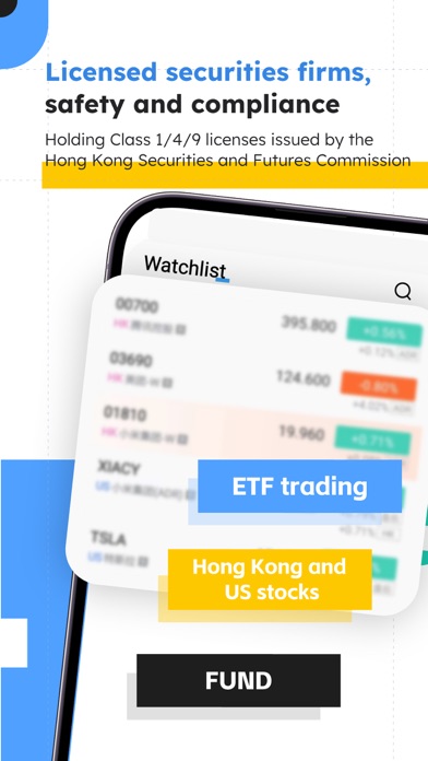 Stock trading,fund management Screenshot