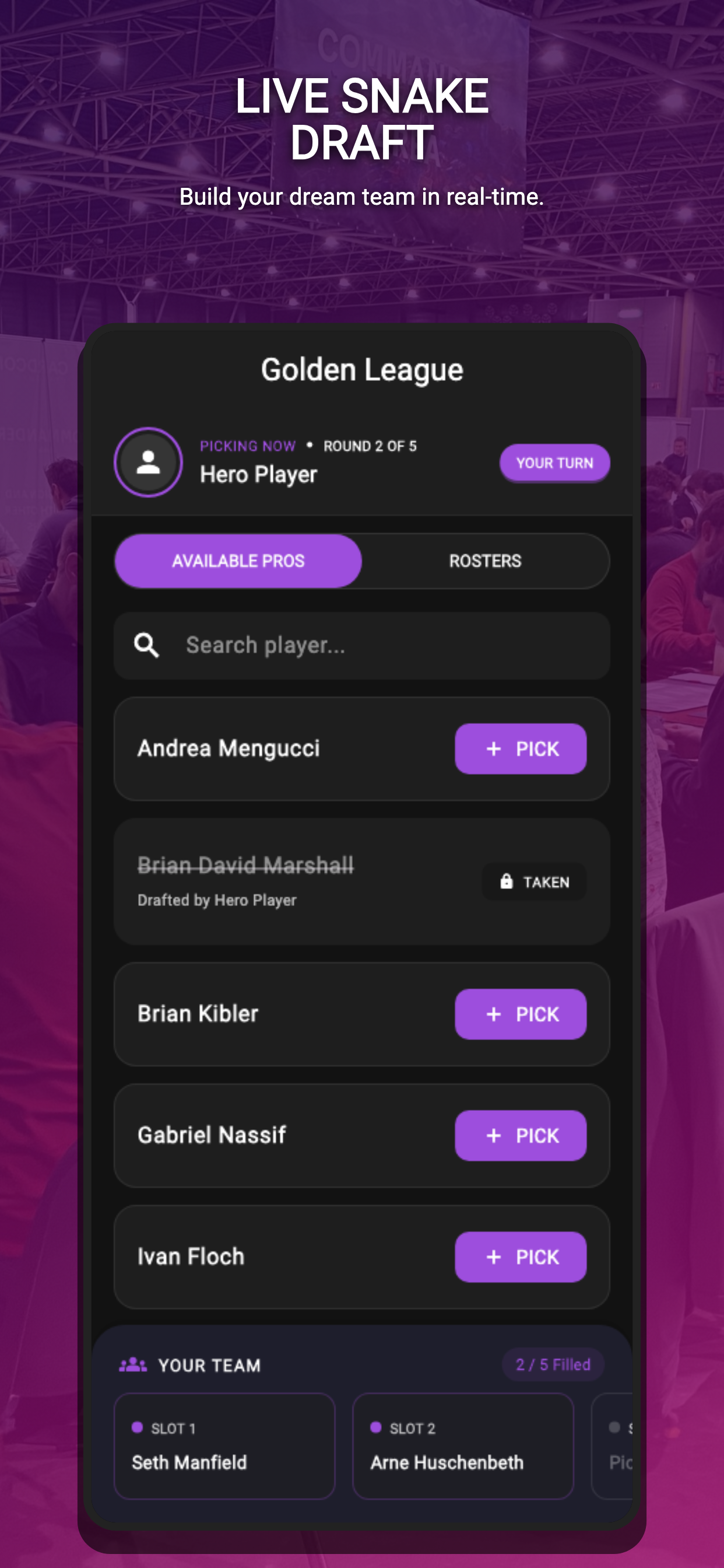 Fantasy Draft screenshot 3