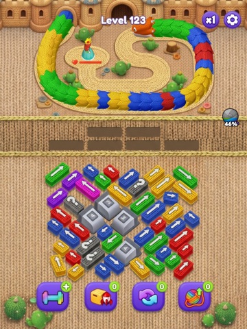 Mystic Sort Puzzle: Color Jam iPad screenshot