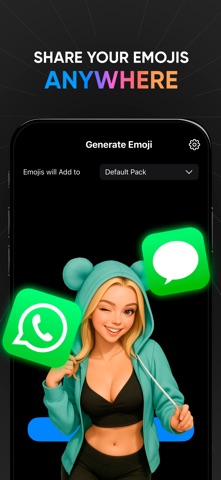 XMoji - Dirty AI Emoji Maker screenshot