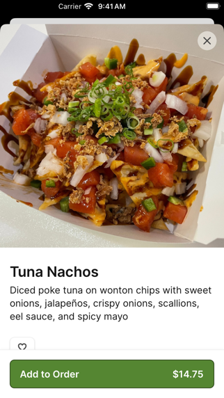 The Sushi Box TB iPhone screenshot 3 - Food & Drink app