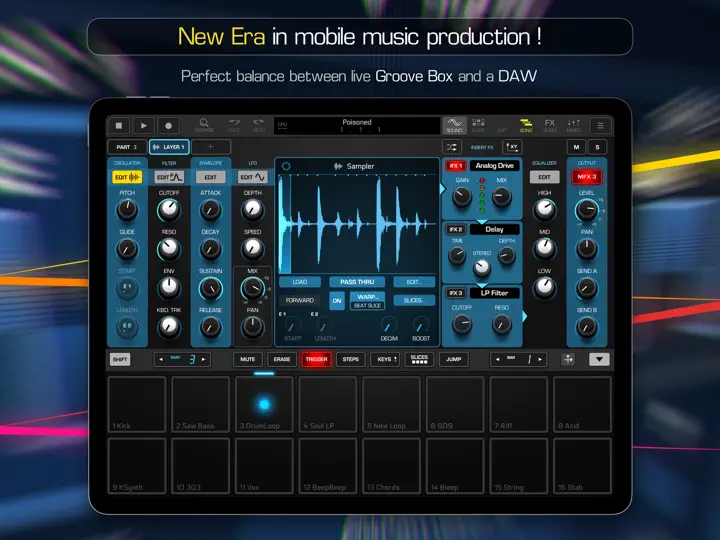 Capture d'écran de Groove Rider 2 sur iPhone 1