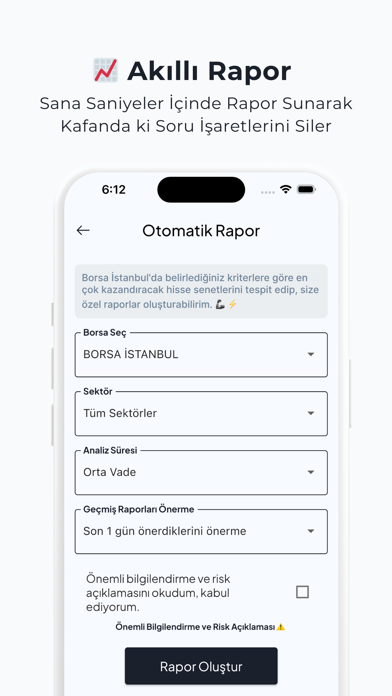 BorsAI - Akıllı Borsa Asistanı Screenshot