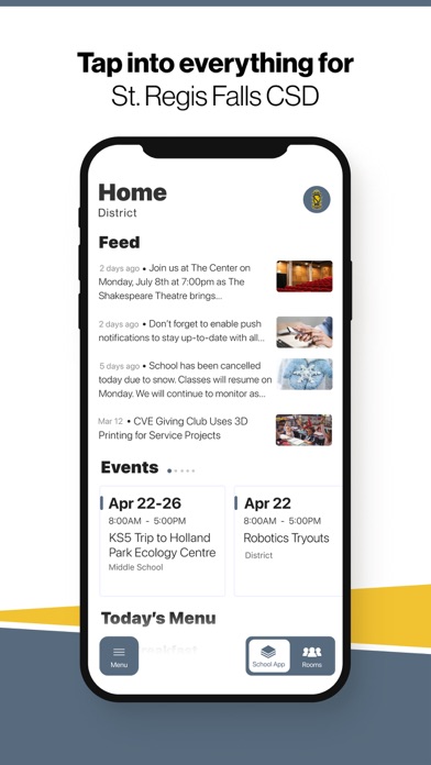 St. Regis Falls CSD Screenshot