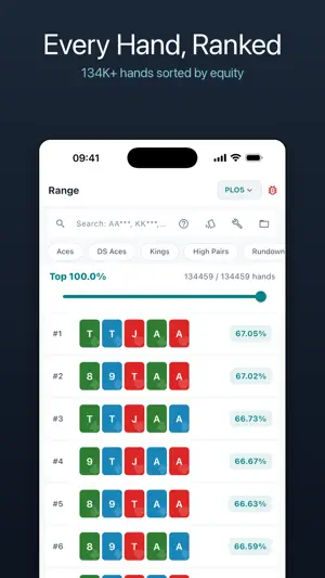 OmahaCalc: PLO5/6 Poker Equity screenshot 2