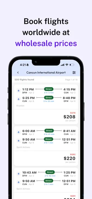 ARM Travel: Wholesale Rates screenshot 2