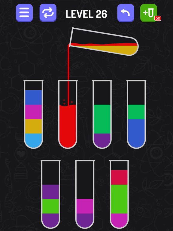 Screenshot #5 pour Water Flow Color Sort Puzzle