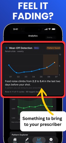 WeightSnap: Peptide Tracker Screenshot 6 of 10