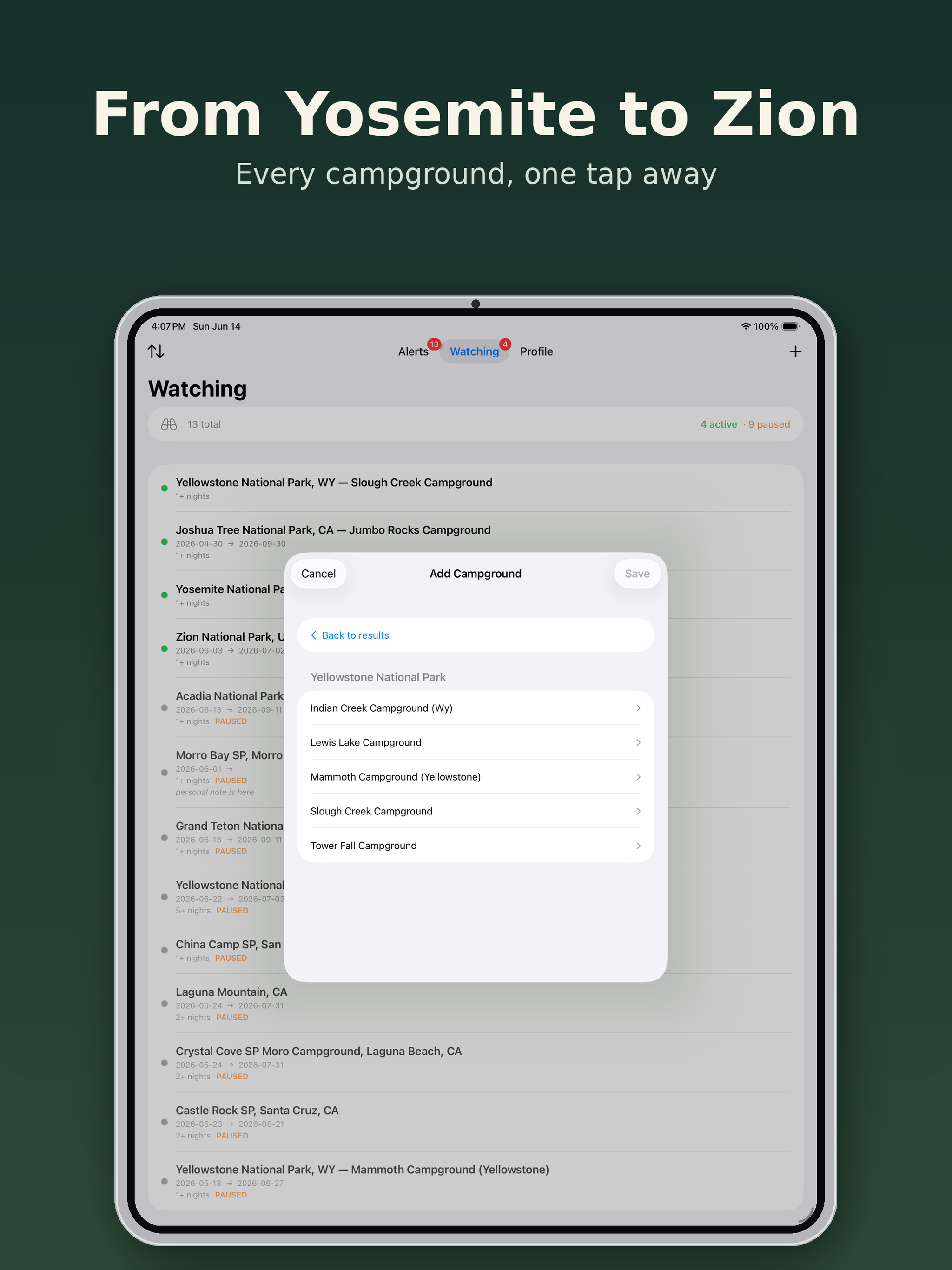 CampRadar – Campsite Finder screenshot 9
