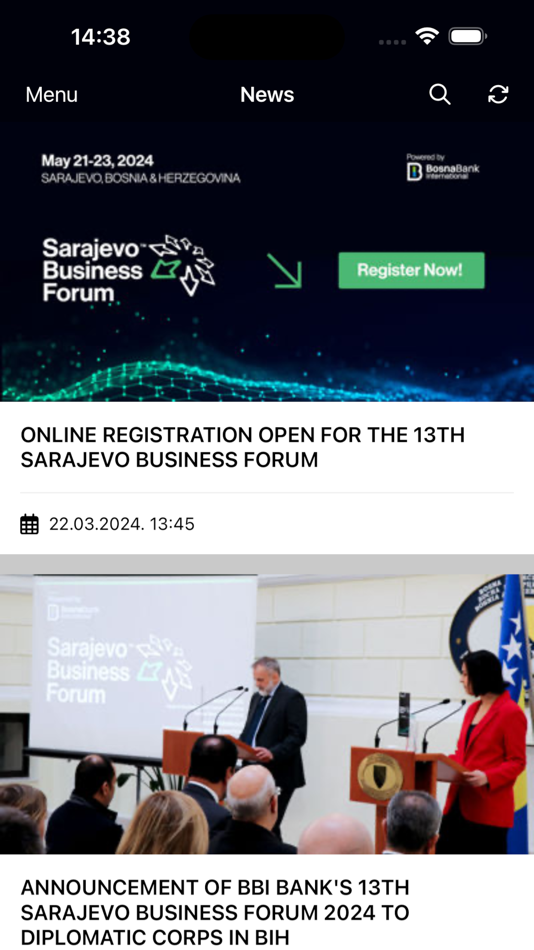#2. Sarajevo Business Forum (iOS) 由: App Impact