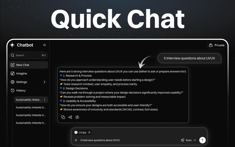 App screenshot