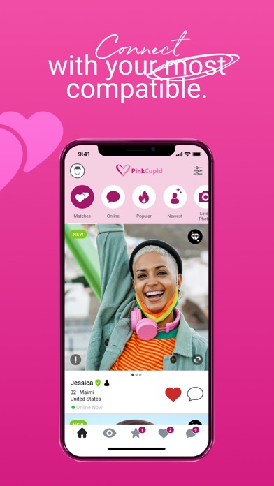 PinkCupid: Lesbian Dating App Screenshot