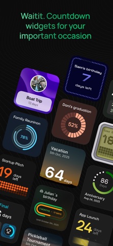 Waitit - Countdown Widgets Screenshot 1 of 5