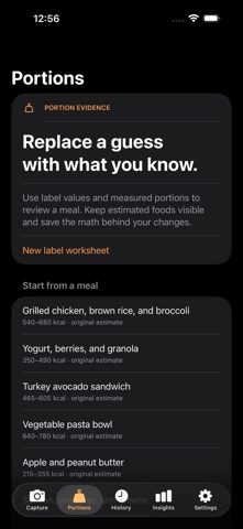 PlateMath: Snap Calories のスクリーンショット