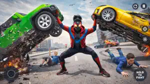 Amazing Rope Hero Spider Games screenshot 4