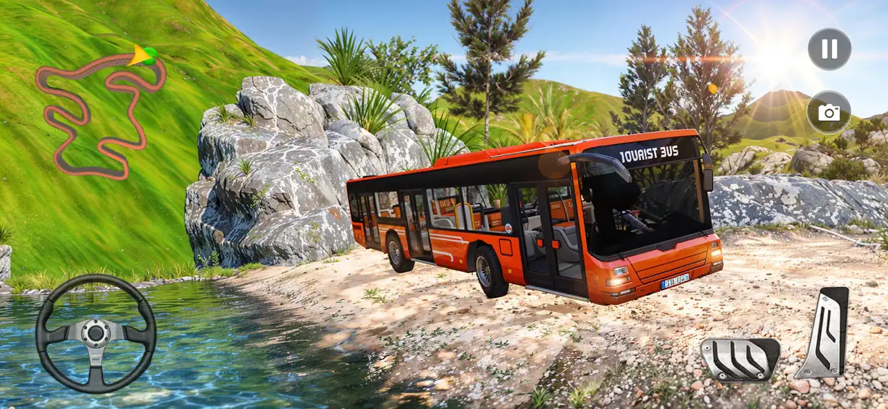 Screenshot #1 pour Bus hors route extrême