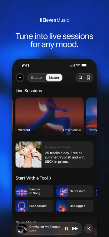 ElevenMusic: Create AI Songs screenshot 3 of 6
