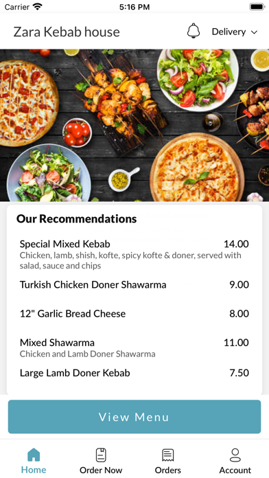 Zara Kebab house Screenshot