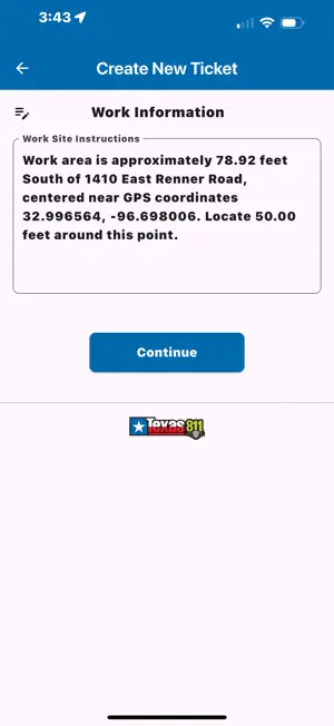 Texas811 Mobile screenshot 4