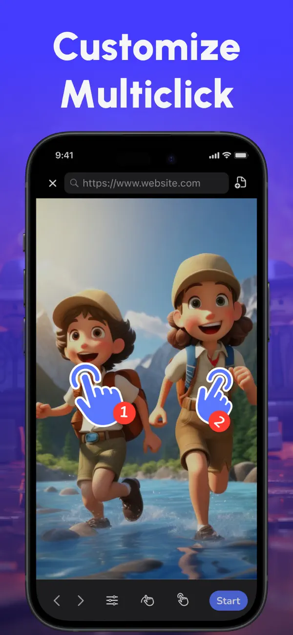 #3. Auto Clicker : Automatic Tap ◎ (iOS) Ved: 少虹 陈