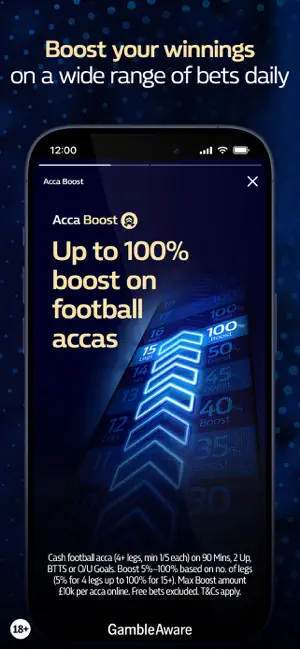William Hill Sports Betting iPhone screenshot 4