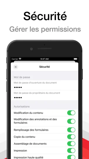 Capture d'écran de PDF Pro - Lecteur Et Éditeur sur iPhone 10