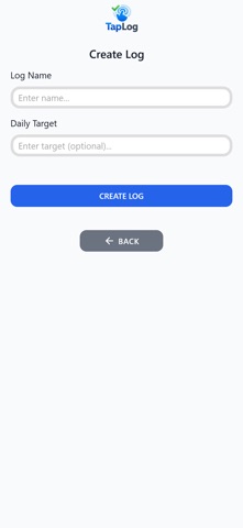 TapLog Tracker screenshot