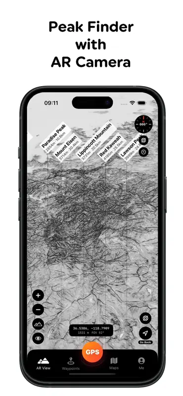 Maps Anywhere: 3D Terrain Map screenshot 1 of 5