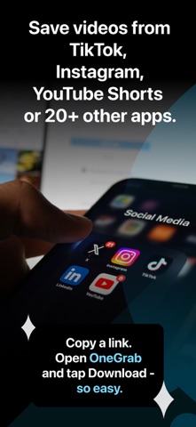 OneGrab: Video Saver Screenshot 1 of 3