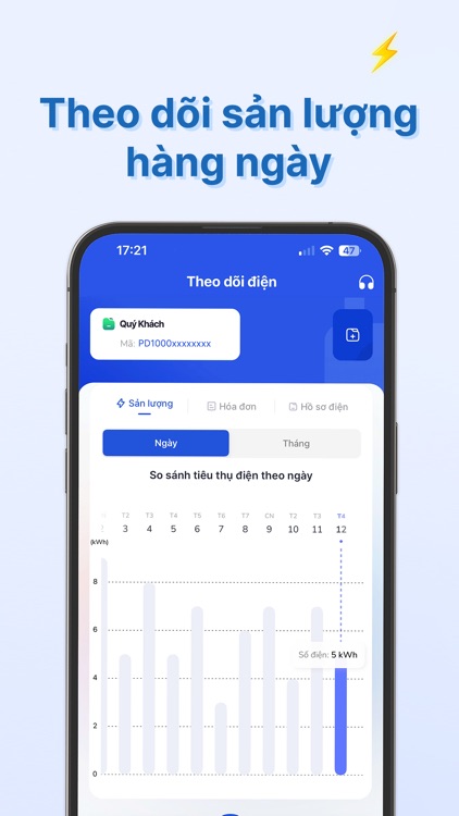 EPoint-Theo dõi điện hàng ngày