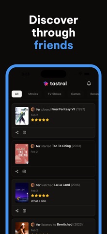 Tastral: Media Journal Screenshot 6 of 8