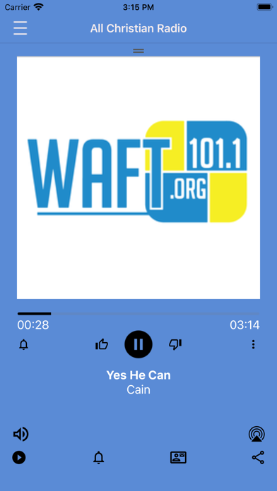 Screenshot #1 pour WAFT Radio