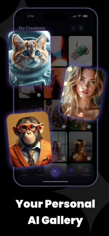 AI Photo Generator : Image Art iPhone screenshot