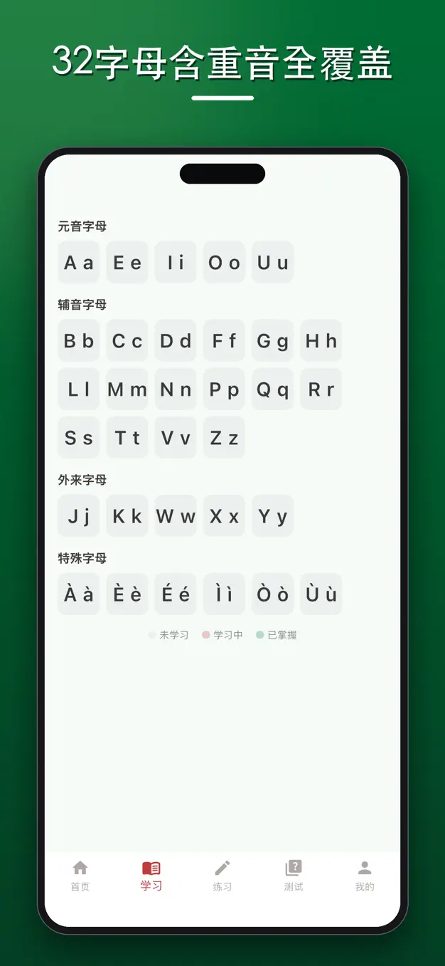 意大利语字母