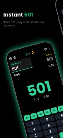 501: Darts scorer and games screenshot