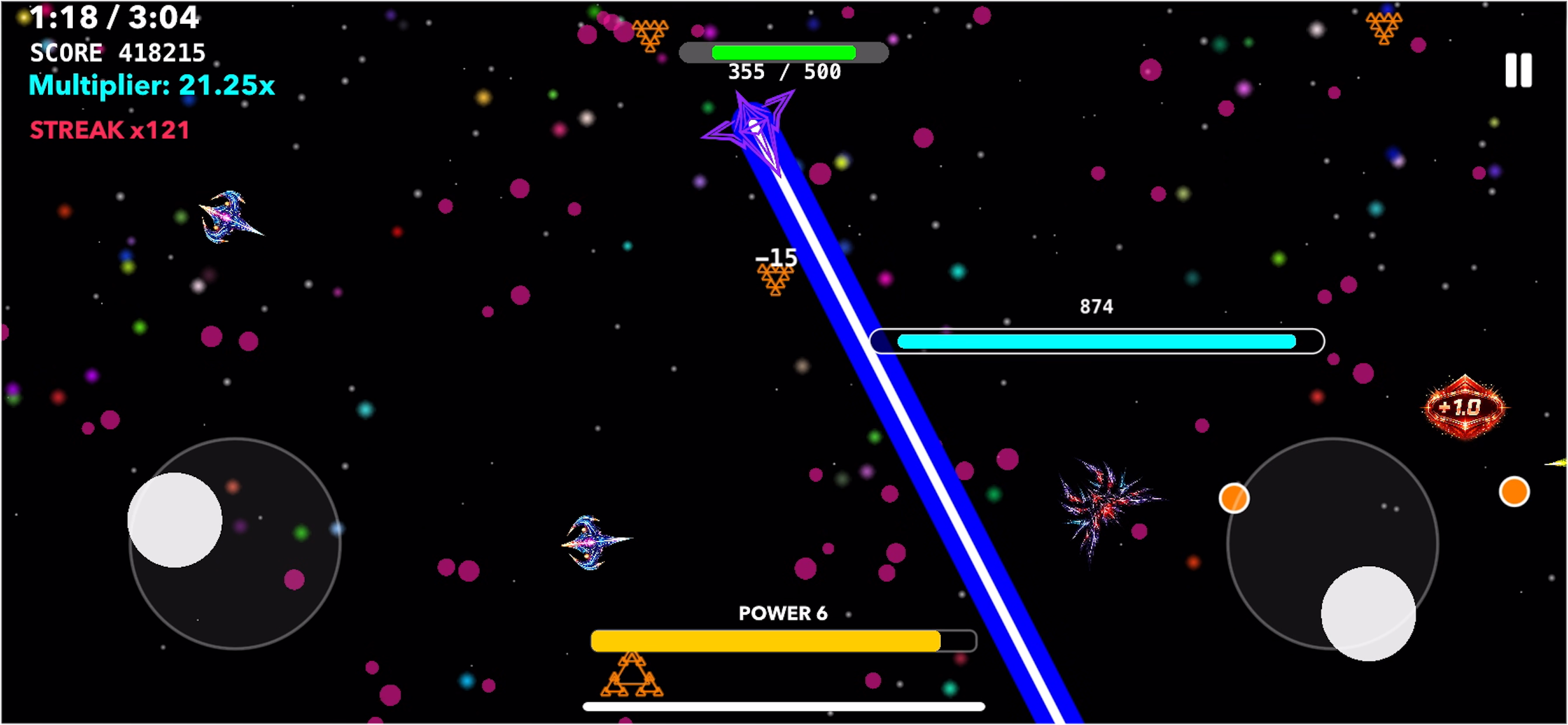 Harmonic Burn screenshot 5