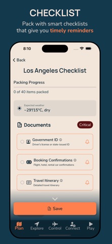 FlyEnJoy: Trip Plan & Inflight iPhone screenshot