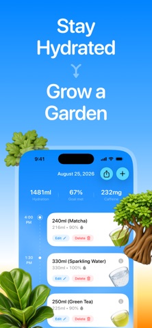 Water Tracker & Reminder: Nami Screenshot 1 of 6