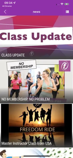 Freedom Leisure iPhone screenshot 3