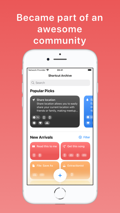 Shortcut Archive Screenshot