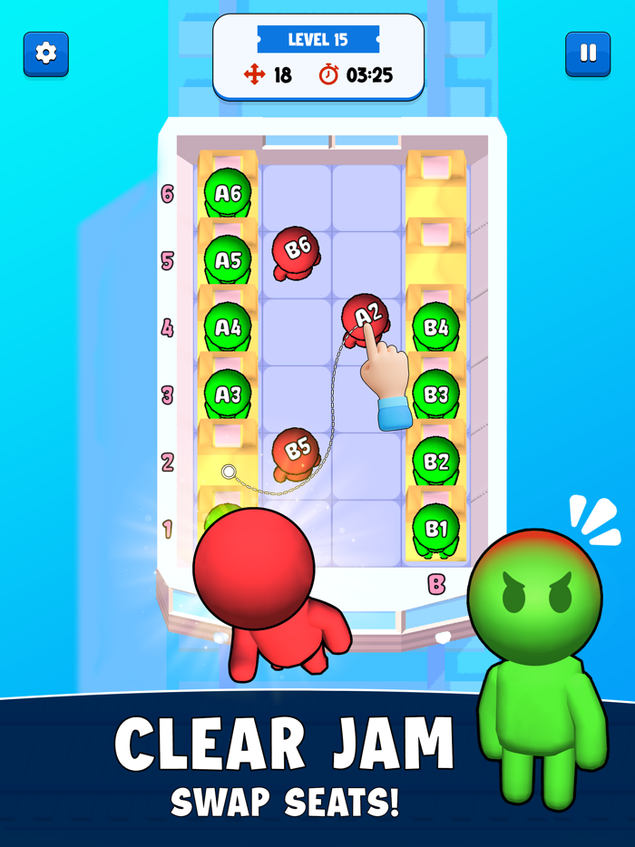 Bus Seat Jam Master 3D