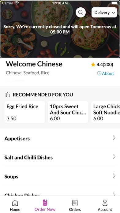 Yummy House Chinese Takeaway Screenshot