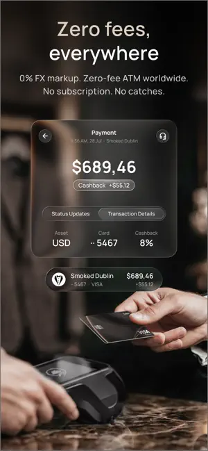Wirex One iPhone screenshot 5