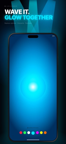 LED Banner · Scrolling Text iPhone screenshot