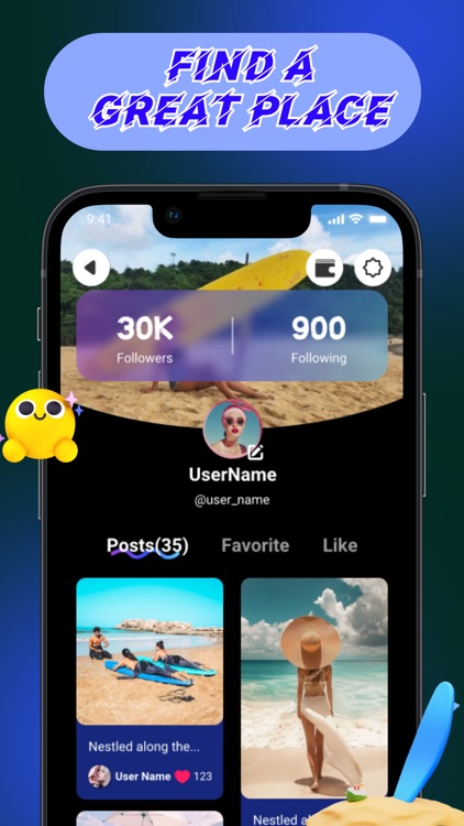 Sana: Discover beach & friends