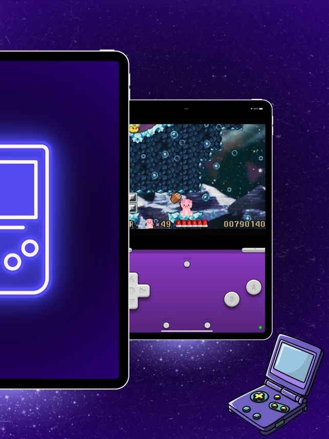 ‎iGBA: GBA & GBC Retro Emulator Screenshot