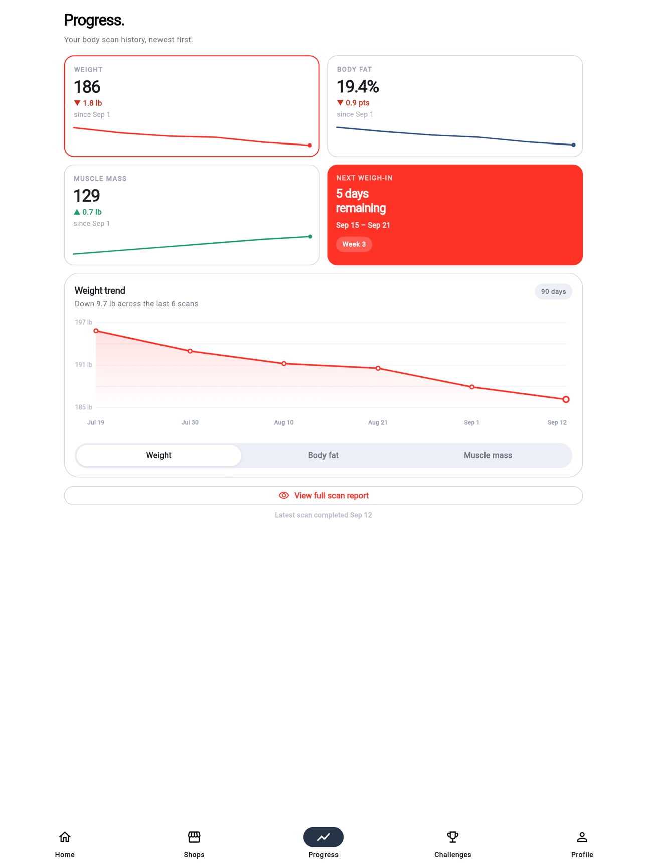 Screenshot 7 of Fitmanager +