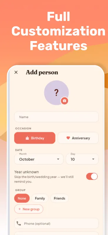 Whose Bday screenshot 1 of 3